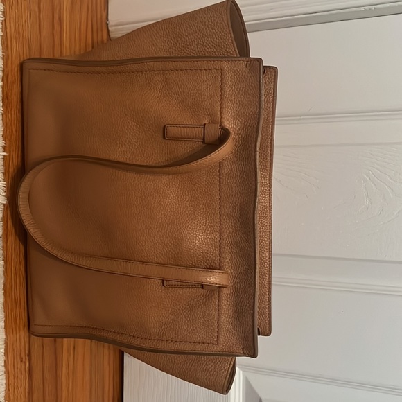 SALVATORE FERRAGAMO
Ladies Double Handle Gancini Tote - Beige - Picture 6 of 11